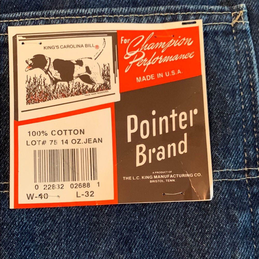 Pointer Brand Straight Carpenter Denim Jeans